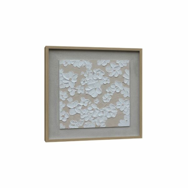 لوحة جدارية طلاء برسم يدوي هيفن 60×60 سم - متعدد الالوان