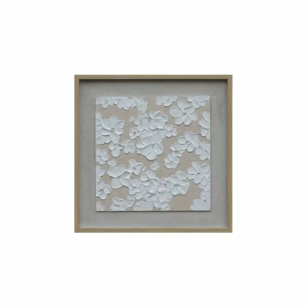 لوحة جدارية طلاء برسم يدوي هيفن 60×60 سم - متعدد الالوان