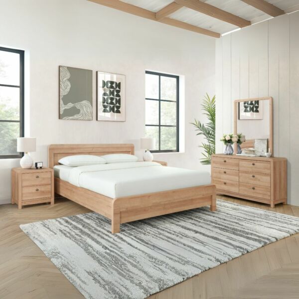 طقم غرفة نوم كوين 5 قطع - وينتر- 150x200