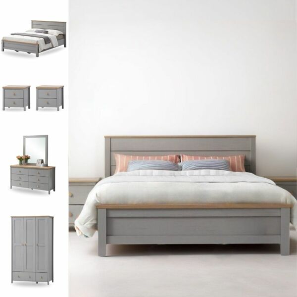 طقم غرفة نوم كوين 5 قطع - فينشي- 150x200