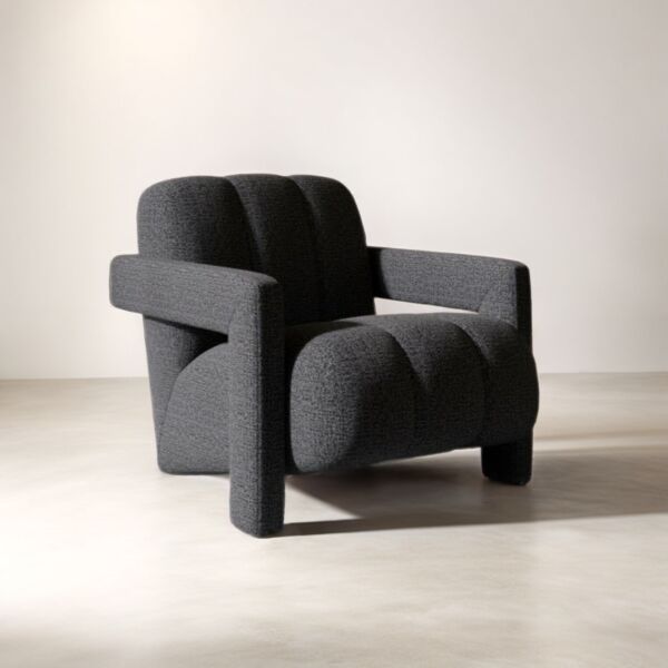 كرسي مفرد جاد - رمادي غامق