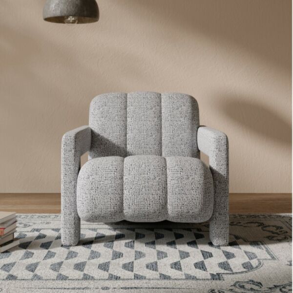 كرسي مفرد جاد - رمادي فاتح