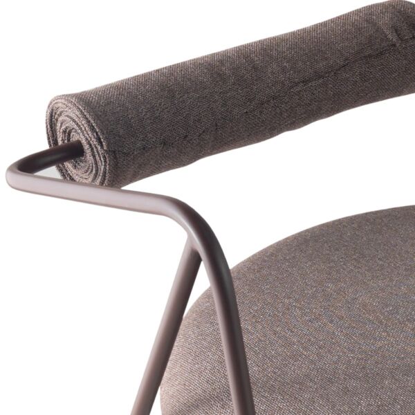 كرسي طعام رامكو - بني غامق