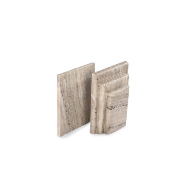 تحفة ديكور رخامية دفاتر - بيج ومتعدد الالوان