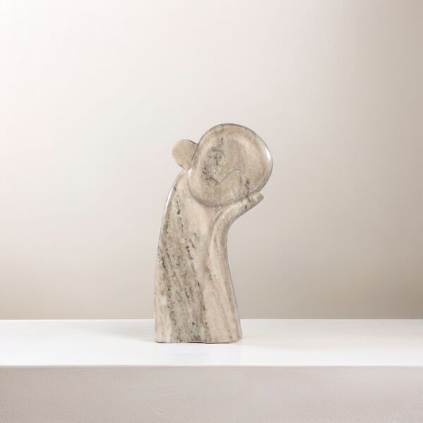 تحفة ديكور رخامية جينو - بيج