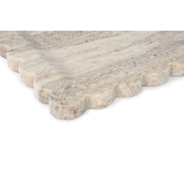 تحفة ديكور صينية رخامية شيكو - بيج ومتعدد الالوان