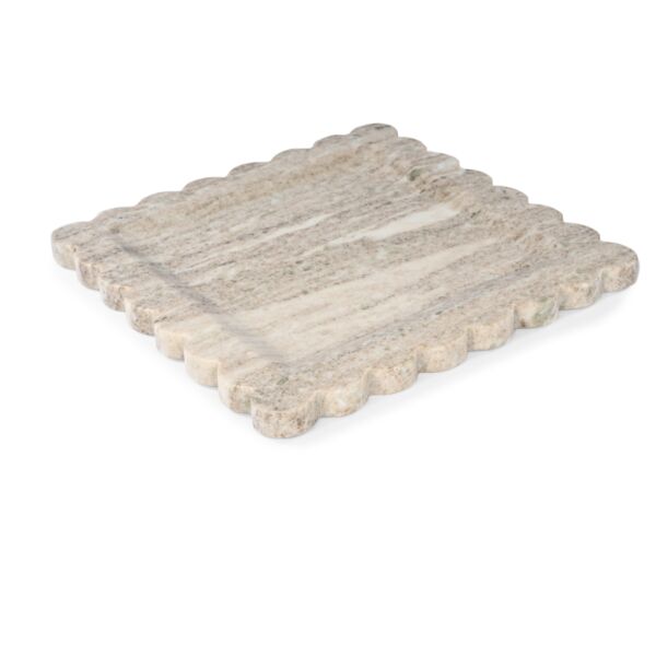 تحفة ديكور صينية رخامية شيكو - بيج ومتعدد الالوان