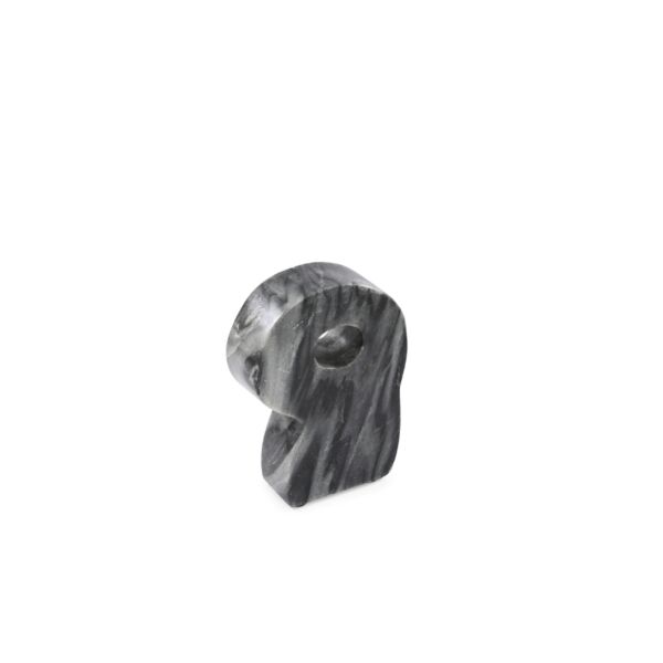 تحفة ديكور رخامية التان - رمادي ومتعدد الالوان