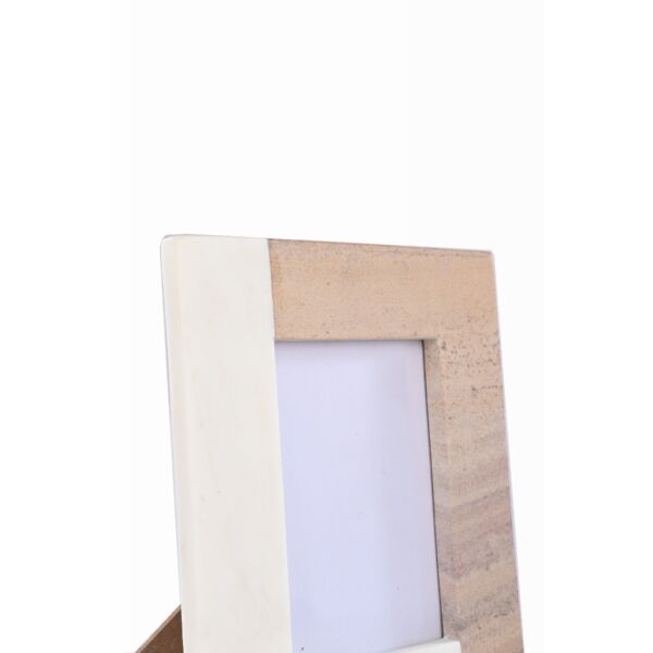 اطار صور ماربل من الخشب والرخام - متعدد الالوان