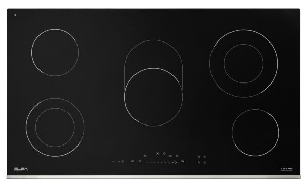 سطح كهربائي البا بيلت ان سيراميك ايطالي 90 سم 5 عيون
