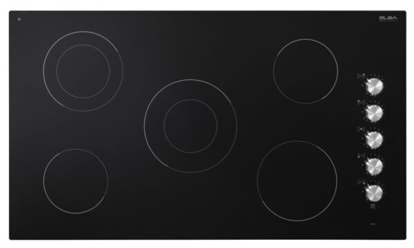 سطح كهربائي بيلت ان سيراميك ايطالي 90 سم 5 عيون من البا