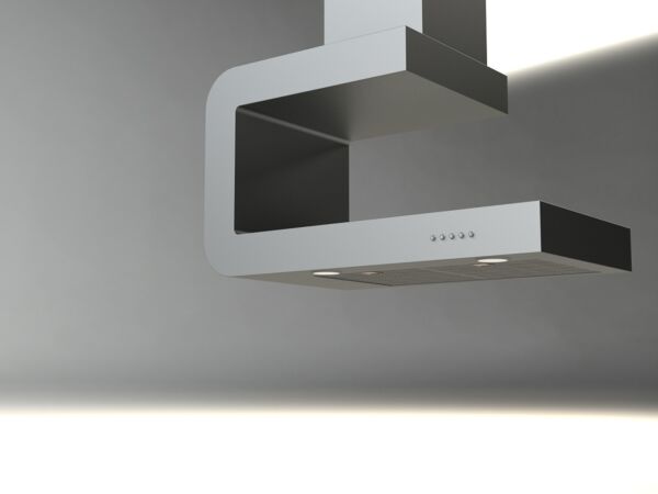 شفاط جداري ايطالي من إلبا - 90 سم قوة 1000