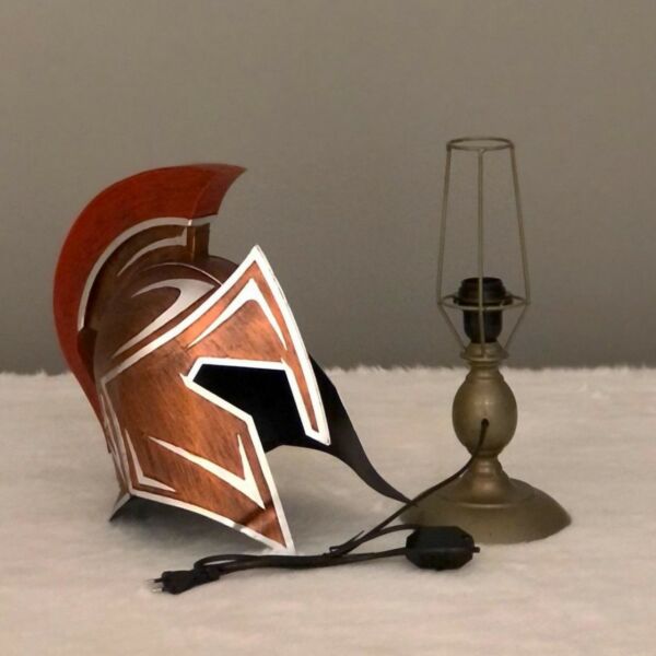  أبجورة قناع محارب حديد تعمل بالكهرباء - شامبيون ومتعدد الألوان