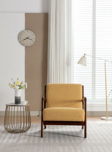 كرسي كلاسيكا - أصفر