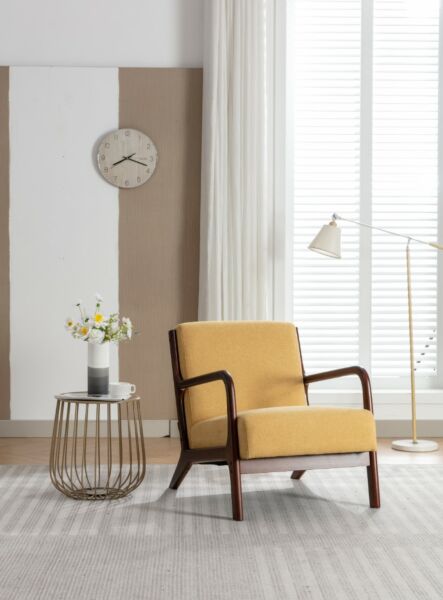 كرسي كلاسيكا - أصفر