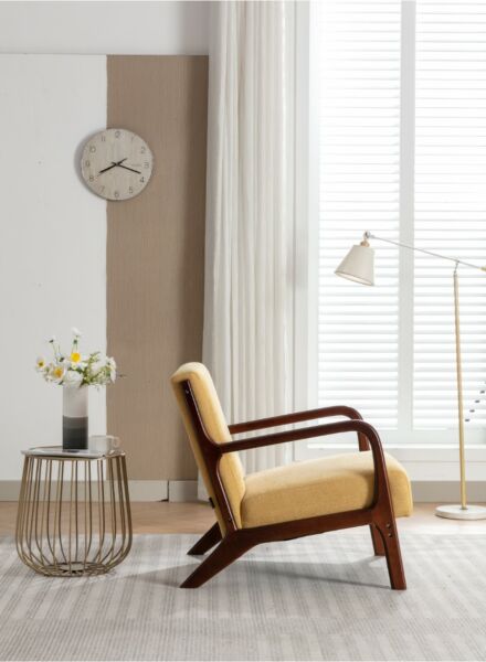 كرسي كلاسيكا - أصفر