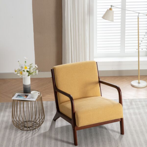 كرسي كلاسيكا - أصفر