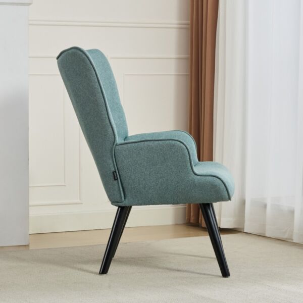 كرسي مفرد شاولا - ازرق