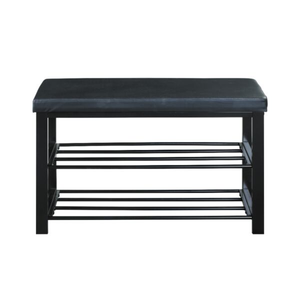 منظم احذية مع مقعد سوتورا - اسود