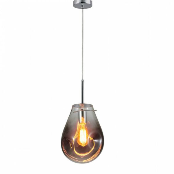 إنارة معلقة موليزا زجاج مضغوط احمر