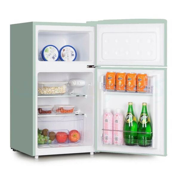 ثلاجة كلاسك جي في سي برو 85 لتر - اخضر فاتح