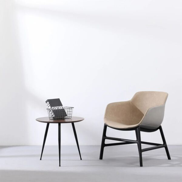 طاولة جانبية مارك - قهوة واسود