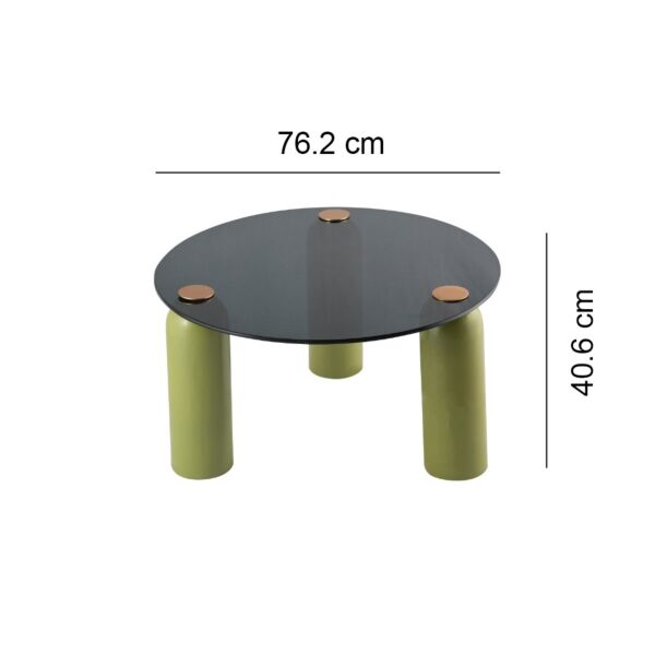 طاولة قهوة رونسا - اخضر