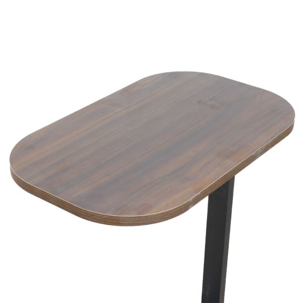 طاولة جانبية مودرن بارتشا - بني وأسود