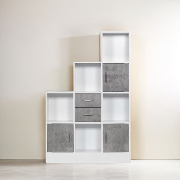 وحدة تخزين رفوف وأدراج خشب ماليزي بيتار متعددة الإستخدام 