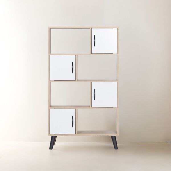 وحدة تخزين  أدراج ورفوف ميلبانو خشب ماليزي 