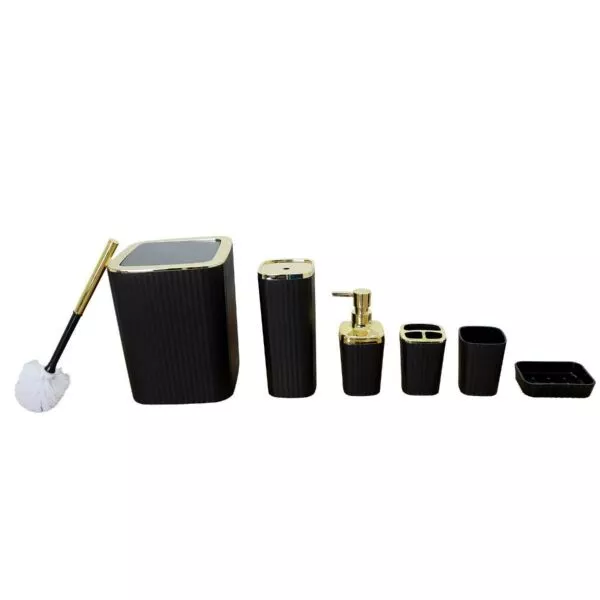 طقم اكسسوار حمام 6 قطع كارول