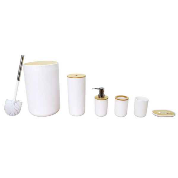 طقم اكسسوار حمام 6 قطع بلورا