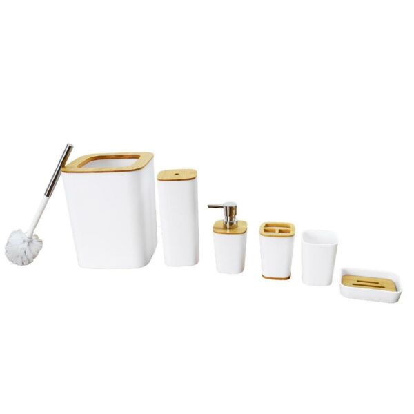 طقم اكسسوار حمام 6 قطع ليلا