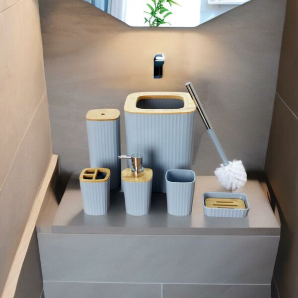 طقم اكسسوار حمام 6 قطع ريلاف