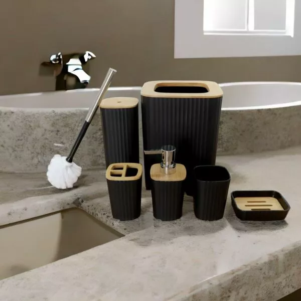 طقم اكسسوار حمام 6 قطع سنتي