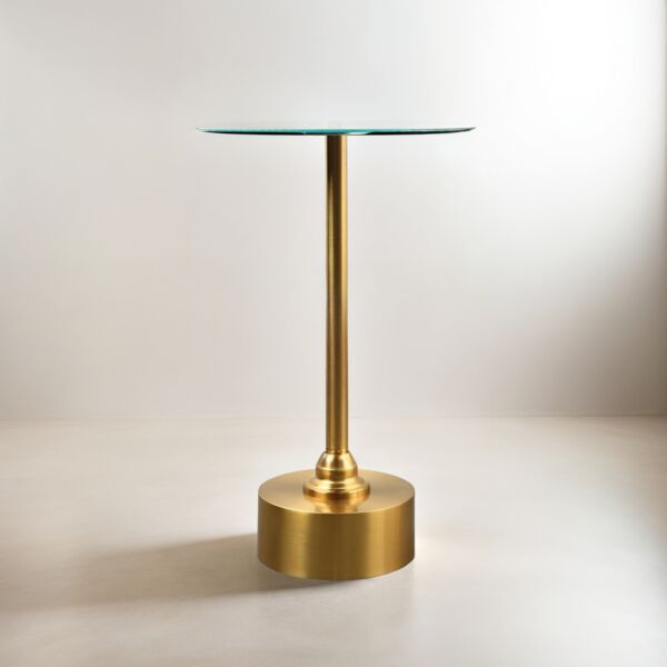 طاولة جانبية صغيرة دارك - ذهبي