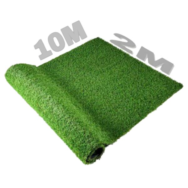 عشب صناعي أخضر رول مقاس  2 10 م ثخانة 1 سم