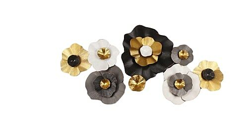 لوحة ديكور جدارية ماجيدا حديد ثلاثية الأبعاد متعددة الألوان