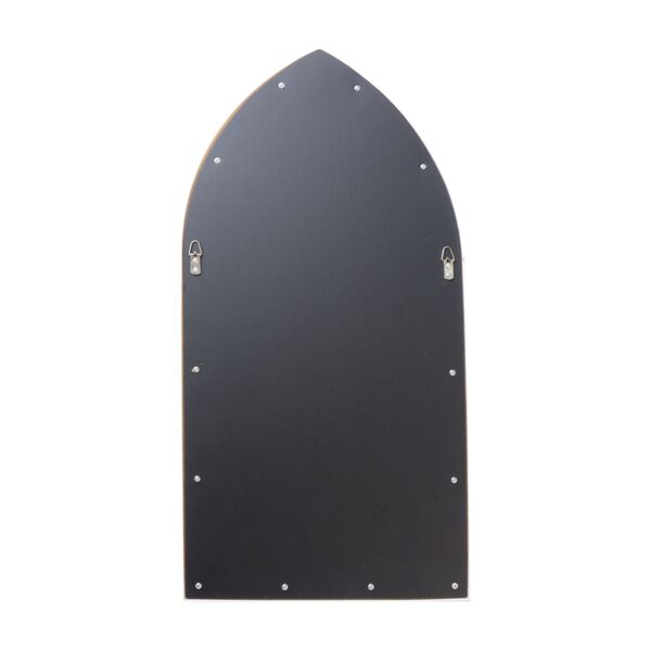 مرآة جدارية شكل شباك 70 سم - ذهبي