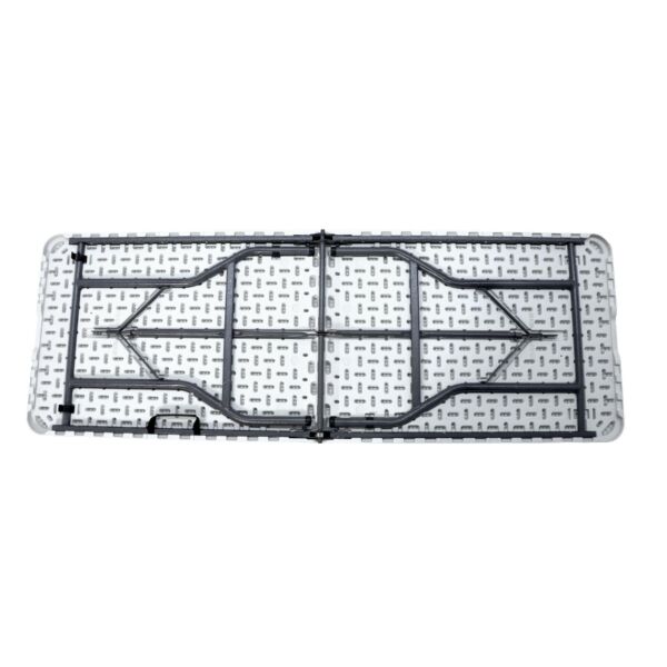 طاولة فايبر مستطيلة قابلة للطي 170x60 - أبيض