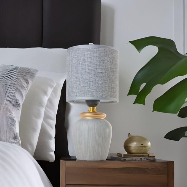 ابجورة طاولة بالنا - رمادي