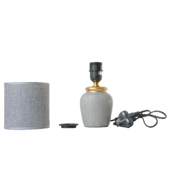 ابجورة طاولة بالنا - رمادي