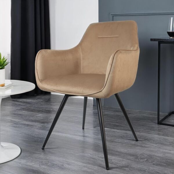 كرسي طعام متحرك سيرا - بني فاتح