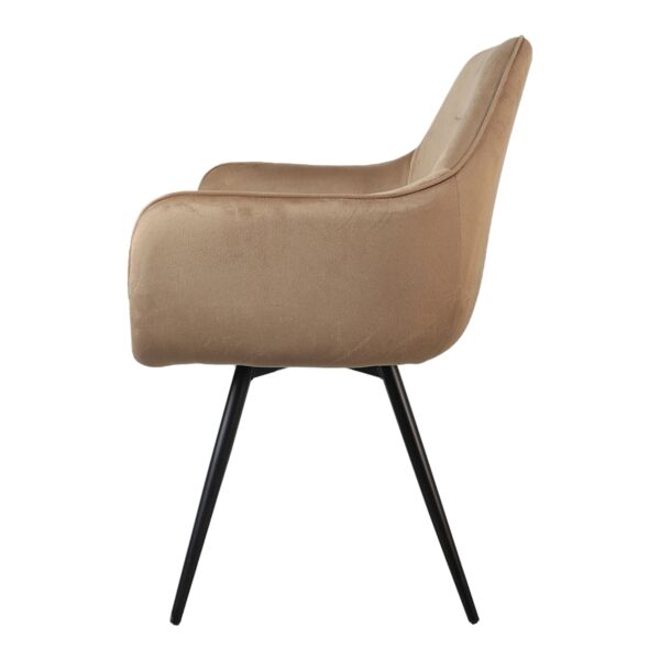 كرسي طعام متحرك سيرا - بني فاتح