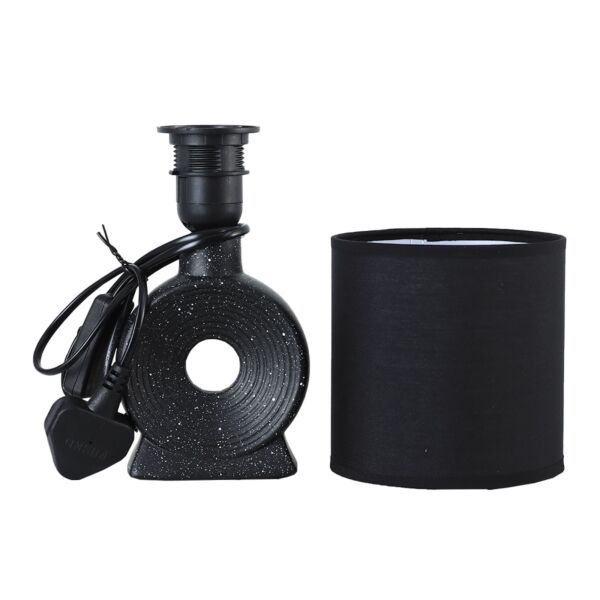 أبجورة طاولة موردن كهربائية سيراميك سومرو - اسود