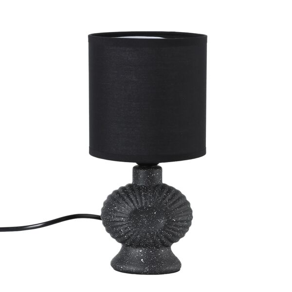 أبجورة طاولة موردن كهربائية سيراميك شارل - اسود