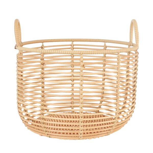 طقم سلال تخزين ملابس راتان 3 قطع روبن - بيج