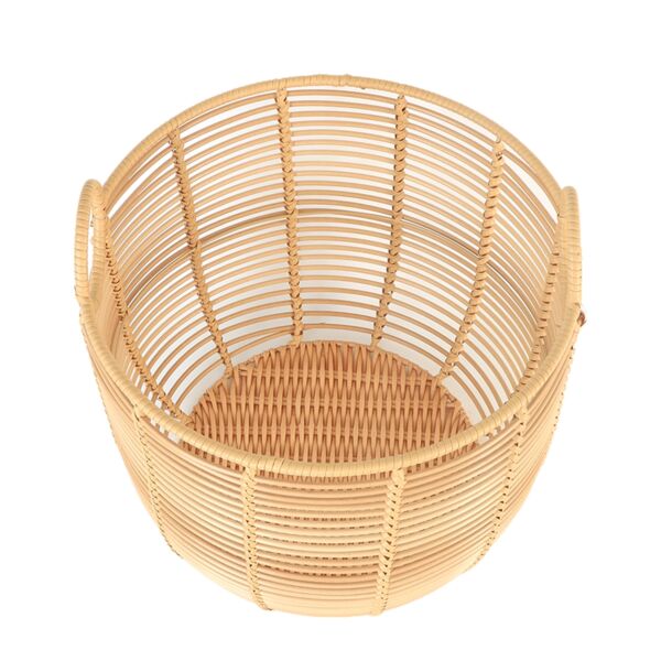 طقم سلال تخزين ملابس راتان 3 قطع مولتو - بيج