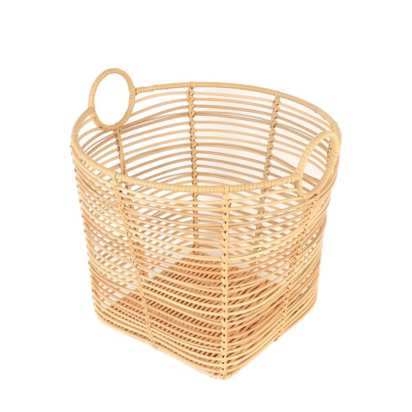 طقم سلال تخزين ملابس راتان 3 قطع الفا - بيج