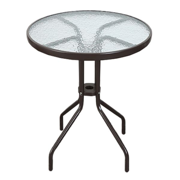 طقم جلسة خارجية قابل للطي 3 قطع بيلون - بني